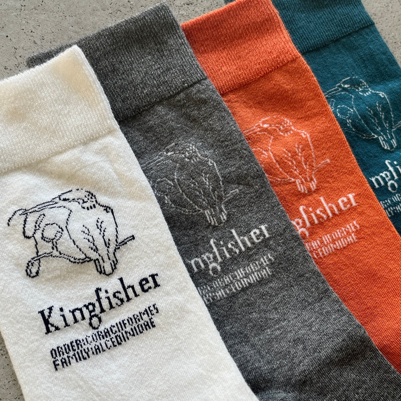 4-2004｜Organic Cotton Bird Pattern Socks