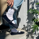 4-2004｜Organic Cotton Bird Pattern Socks