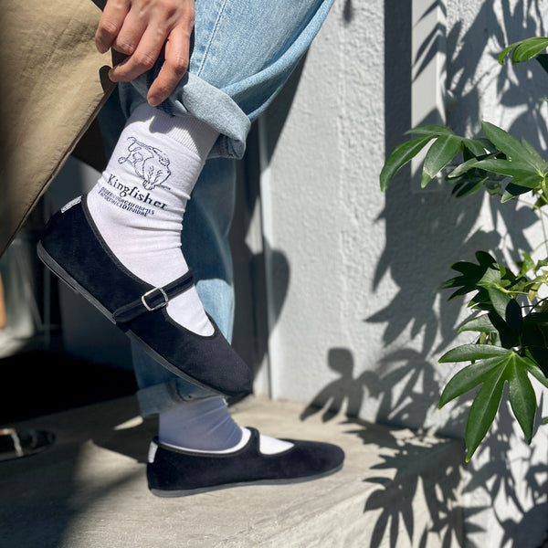 4-2004｜Organic Cotton Bird Pattern Socks