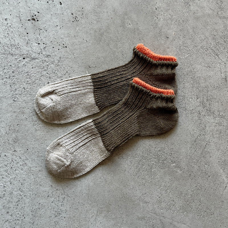 4-2005｜Linen Sneaker Socks