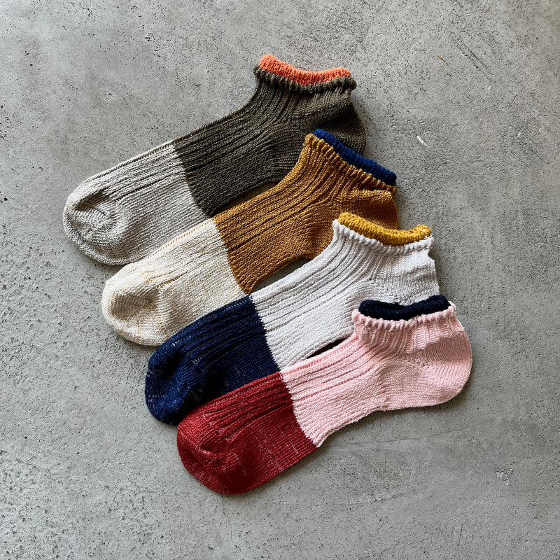 4-2005｜Linen Sneaker Socks