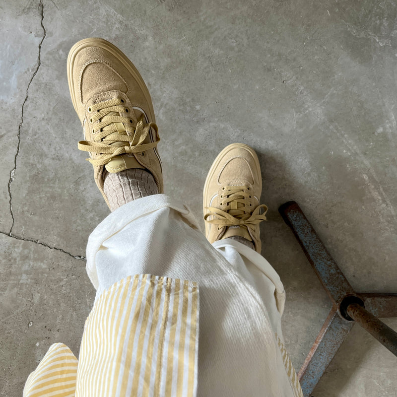 4-2010｜Linen Ribbed Socks