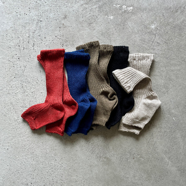 4-2012｜Linen sandal socks
