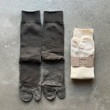 Organic Cotton "Washi" Tabi Socks｜7-5025