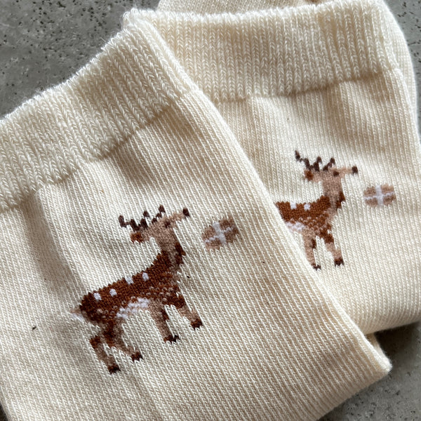 5-1500 | Kids Deer &amp; Deer Cracker Socks