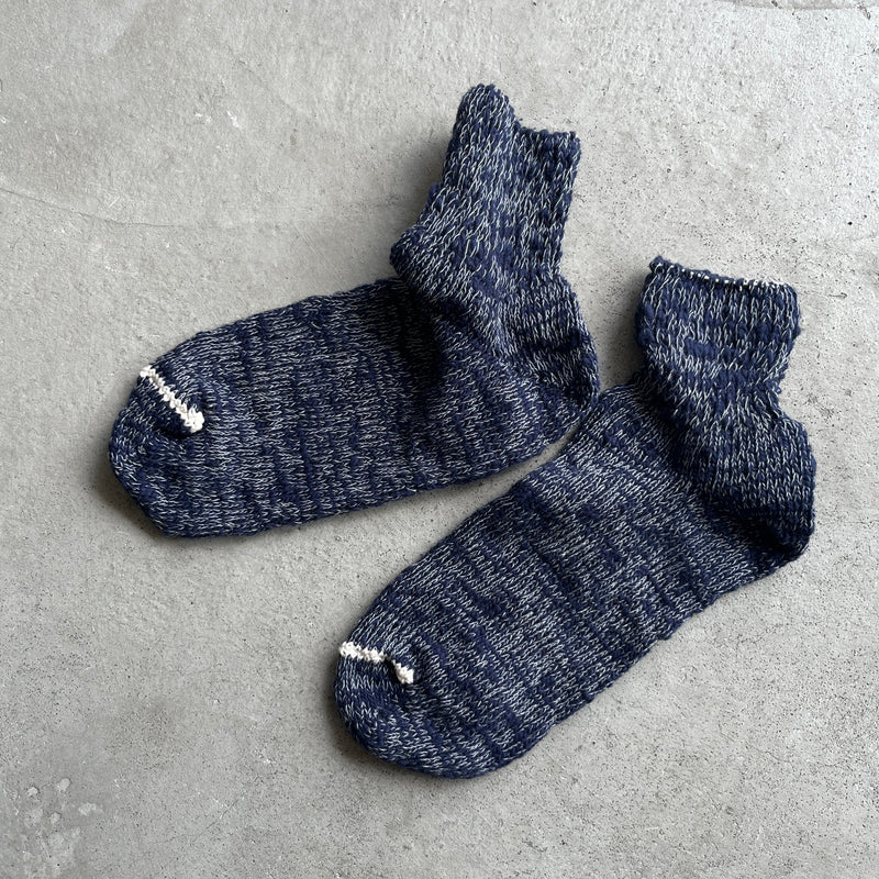 4-1007｜"Garabou" Organic Cotton Ankle Socks (25AW)