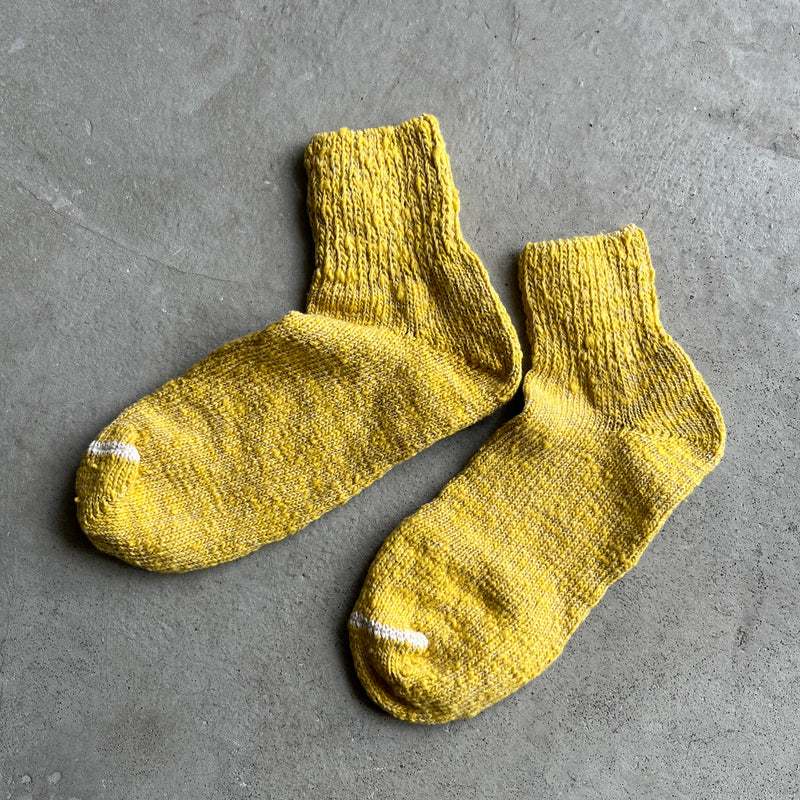 4-1007｜"Garabou" Organic Cotton Ankle Socks (25AW)