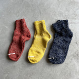 4-1007｜"Garabou" Organic Cotton Ankle Socks (25AW)