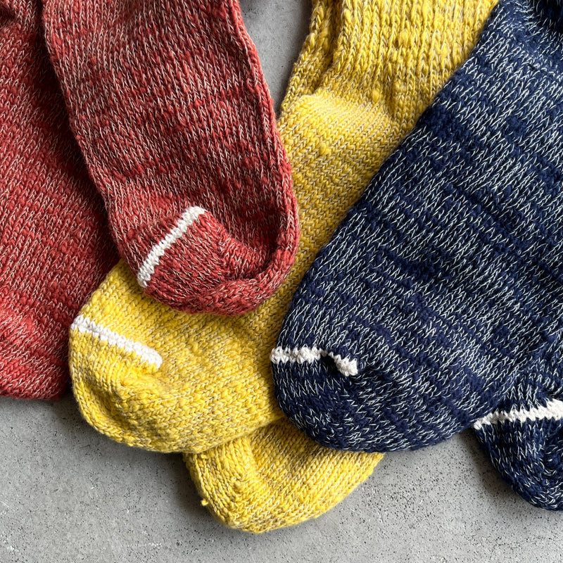 4-1007｜"Garabou" Organic Cotton Ankle Socks (25AW)