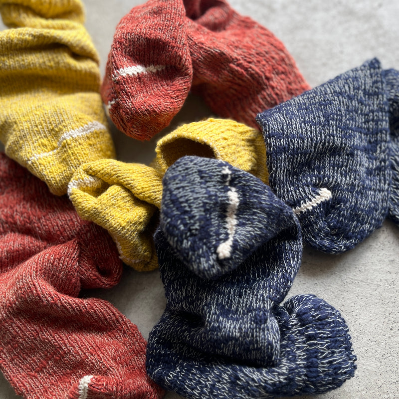4-1007｜"Garabou" Organic Cotton Ankle Socks (25AW)