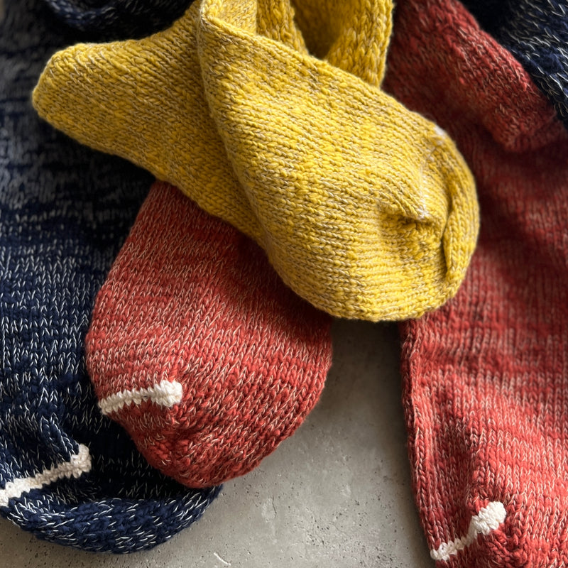 4-1006｜"Garabou" Organic Cotton Slipper Socks (25AW)