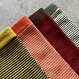 4-4018｜Organic Cotton Wool Toe Socks