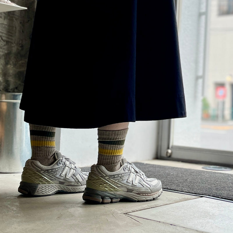 4-4008｜Organic Cotton Yak Pile Soles Tabi Socks